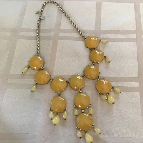 Joan Rivers Yellow Statements Neckace